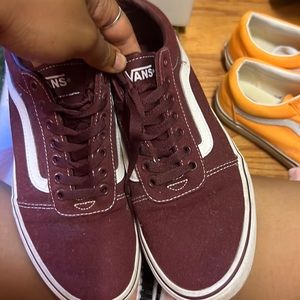 Maroon Vans